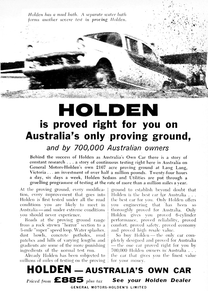 1960 FB Holden Special Lang Lang Proving Ground Page 2